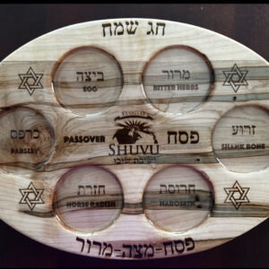Passover Seder Plate Shuvu