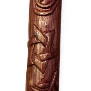Carved Mezuza Star & Olive